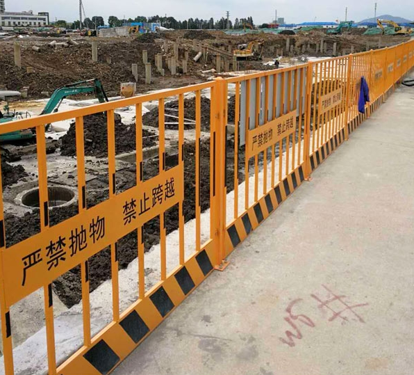 九江基坑防护围栏的安装规范